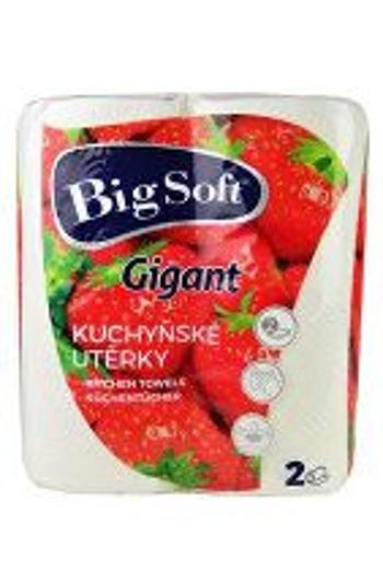 Kuchynské papierové utierky Big Soft Gigant 2ks