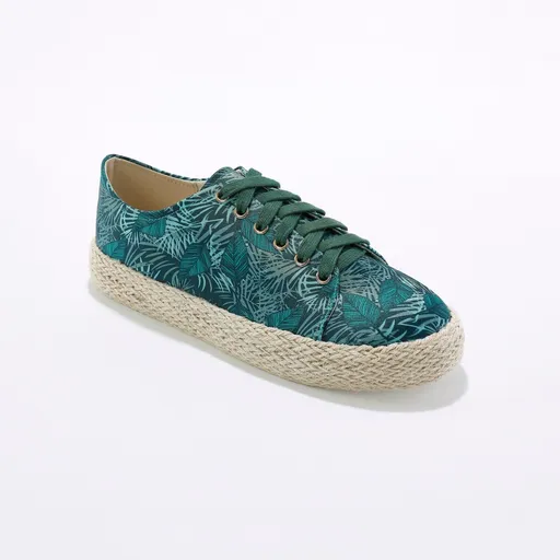 Tenisky na platforme, s potlačou