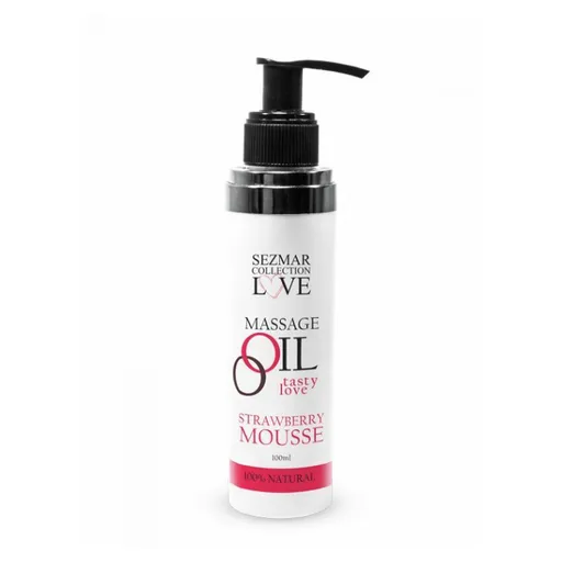 HRISTINA Prírodný masážny olej jahoda 100 ml