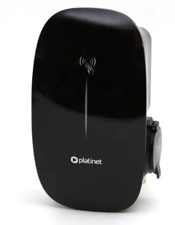 PLATINET nabíjacia stanica pre elektromobily, 3P+N+PE, 400V AC, 16A, 11kW, T2S, RFID autentizácia / Plug & Play, Wi-Fi