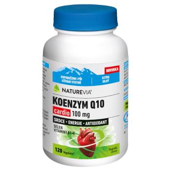 NATUREVIA Koenzým Q10 cardio 100 mg 120 kapsúl