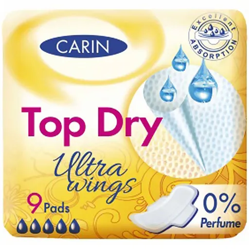Carin Ultra wings Top Dry 9 kusov