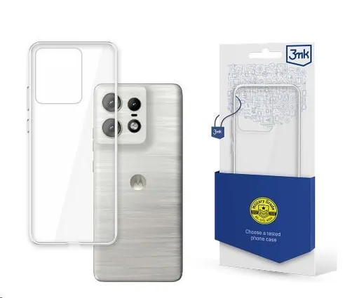 3mk ochranný kryt Clear Case pre Motorola Moto Edge 50 Fusion, číra