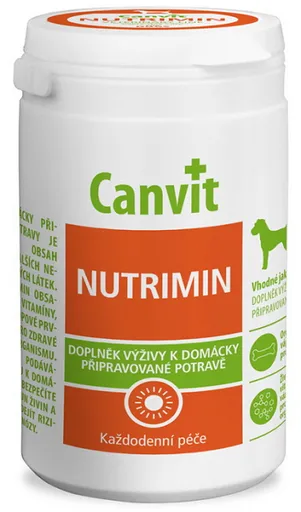 Canvit Nutrimin vhodné ako každodenný doplnok výživy pre psy 1000 g