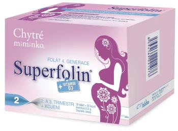 CHYTRÉ MIMINKO Superfolin 2, 2 x 30 ks