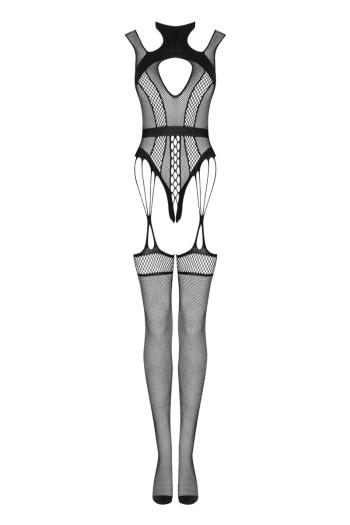 Čierne bodystockings G327