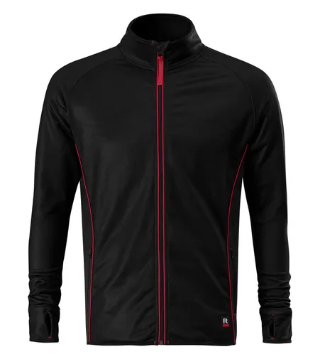 MALFINI Pánska mikina Vertex - Čierna | 3XL