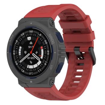 SILICONE Vymeniteľný remienok pre Amazfit Active Edge červený