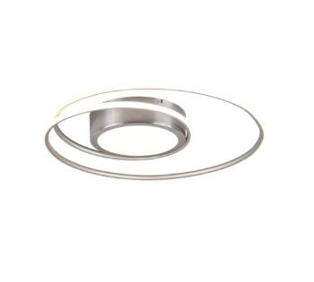 LED stropné osvetlenie Trio Yava nikel 672310207