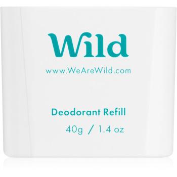 Wild Fresh Cotton & Sea Salt tuhý dezodorant náhradná náplň 40 g