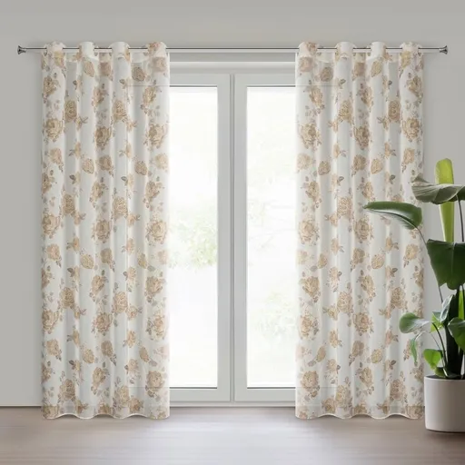 ArtFir Záves MELA K | biela/béžová 140 x 250 cm