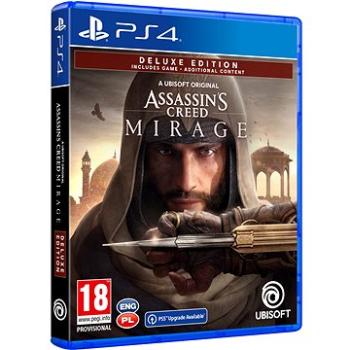 Assassins Creed Mirage: Deluxe Edition – PS4 (3307216257790) + ZDARMA Darček Assassins Creed Mirage - Steelbook