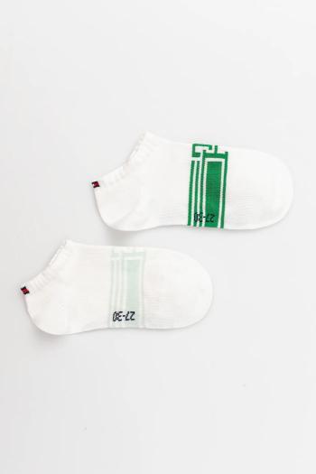 Detské ponožky Tommy Hilfiger 2-pak béžová farba, 701232717