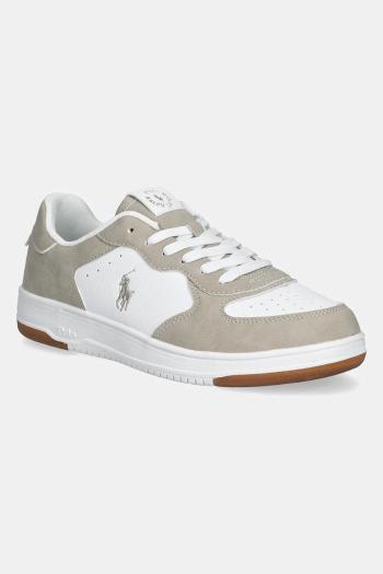 Detské tenisky Polo Ralph Lauren MASTERS COURT šedá farba, RL02437101