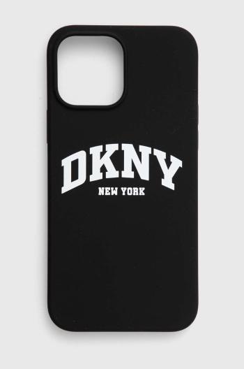 Puzdro na mobil Dkny iPhone 13 Pro Max 6.7" čierna farba, DKHMP13XSNYACH,