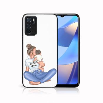 MY ART Ochranný obal  Oppo A16 / A16s FAMILY-SUPERMOM (112)