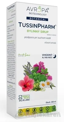 AVROPA TussinPharm bylinný sirup 200ml