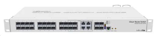 MikroTik Cloud Router Switch CRS328-4C-20S-4S+RM, 800MHz CPU, 512MB RAM, 20x SFP, 4x SFP+, 4x LAN combo, vr. L5