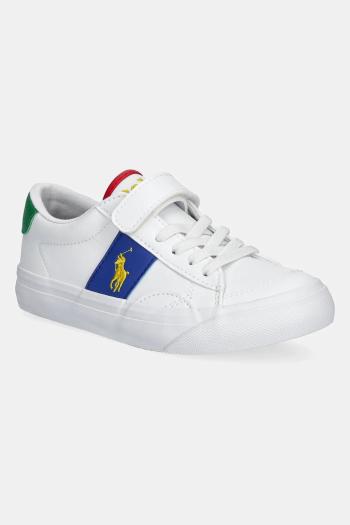 Detské tenisky Polo Ralph Lauren RYLEY PS biela farba, RL02450102