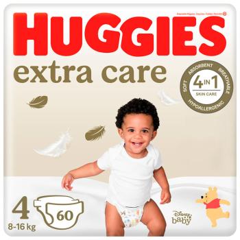 HUGGIES Elite Soft 4 8-14kg 60ks,HUGGIES® Extra Care plienky jednorazové 4 (8-14 kg) 60 ks