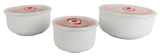 MAKRO - Misky s poklopom 3ks, 800ml, 500ml, 250ml