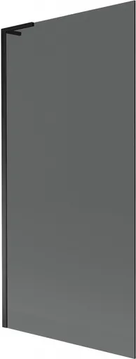 MEXEN/S - Next L vaňová zástena FIX 90 x 150, grafit, čierna 895-090-000-03-40-70