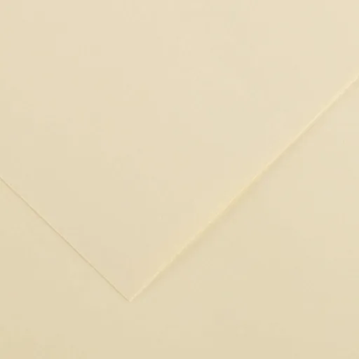 CANSON COLORLINE - Obojstranné farebné papiere 50 x 65 cm, 02 - cream, 10 ks