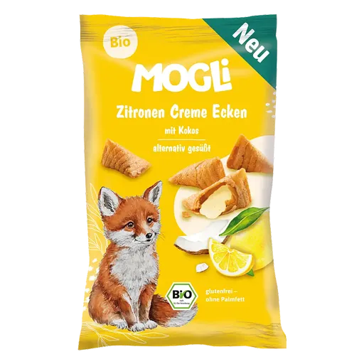 MOGLI Plnené citrónové taštičky BIO 30 g