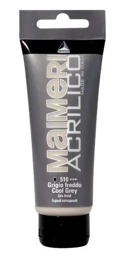 MAIMERI ACRILICO - Akrylové farby 510 - cool grey, 0,075 L