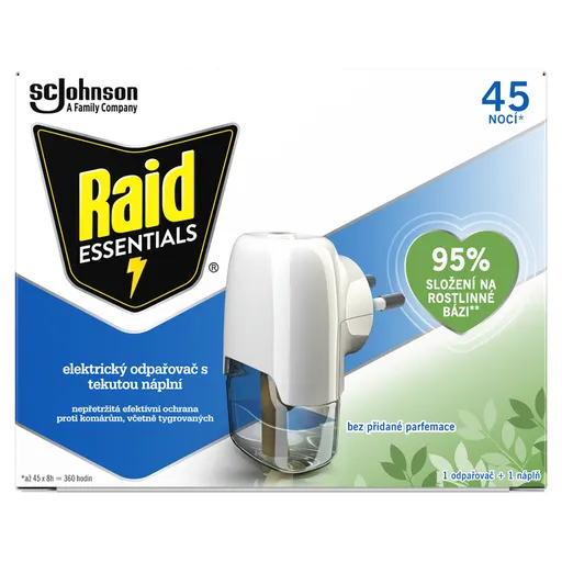 RAID Essentials elektrický odparovač s tekutou náplňou 27 ml