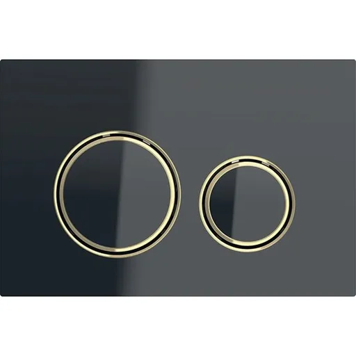 Geberit Sigma21 ovládacie tlačidlo sklo čierne 115.652.SJ.1