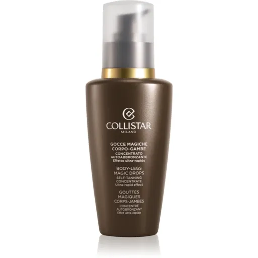 Collistar Magic Drops Body-Legs Self-Tanning Concentrate samoopaľovacia emulzia na telo a nohy 125 ml