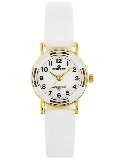 Hodinky detské PERFECT L248 - biele (zp968a)