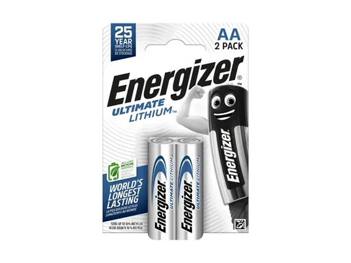 Batérie lítiová AA R6 1,5V ENERGIZER Ultimate 2ks / blister –40°C