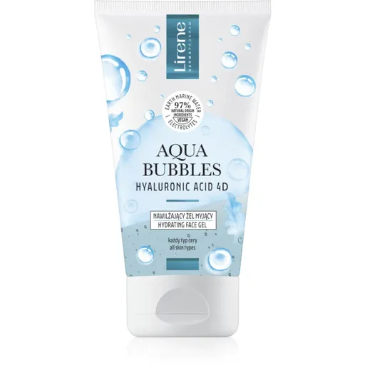 Lirene Aqua Bubbles hydratačný čistiaci gél 150 ml