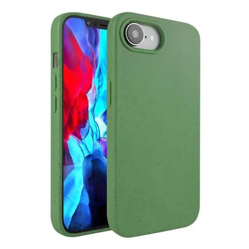 ECO RUBBER Ochranný obal Apple iPhone 16e tmavozelený