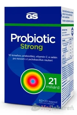 GS Probiotic Strong 160 kapsúl