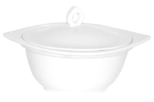 MAKRO - Miska s pokrievkou  porcelán 13cm