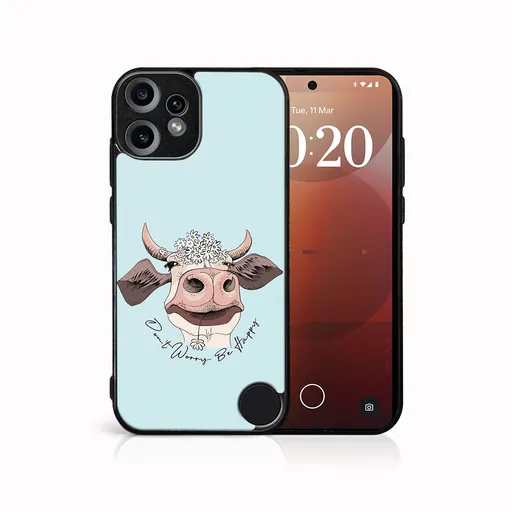MY ART Ochranný kryt pre CMF Phone 2 Pro HAPPY COW (181)