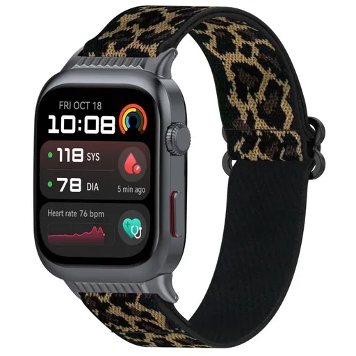 NYLON Elastický remienok pre Huawei Watch D2 LEOPARD PRINT