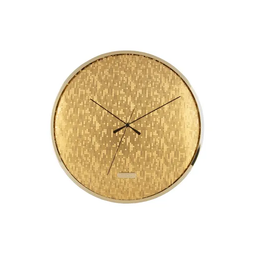 Karlsson 6005GD dizajnové nástenné hodiny zlatá, pr. 40 cm