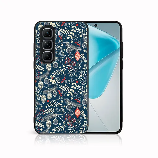 MY ART Kryt s vianočným dizajnom Infinix Hot 50 5G MISTLETOE (070)
