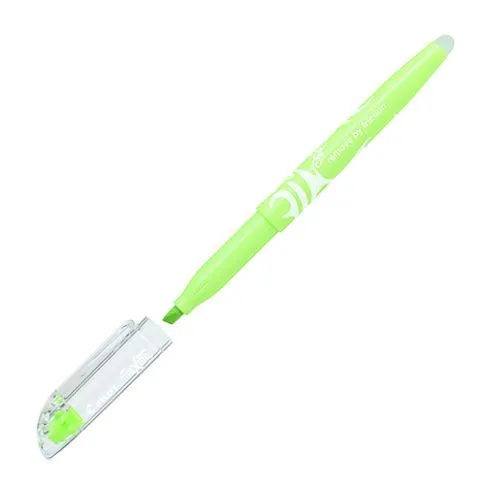 Zvýrazňovač Pilot Frixion light prepisovateľný zelený klinový hrot 1-3,3mm