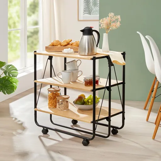 Die moderne Hausfrau Kuchyňský vozík, skládací