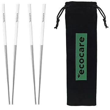 ECOCARE Kovové paličky s obalom Silver – Light Blue 4 ks (0712221004926)