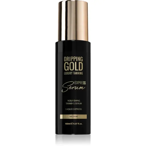 Dripping Gold Express Tanning Serum samoopaľovací prípravok na telo odtieň Medium 150 ml