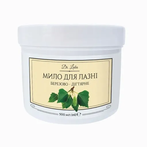 HealthNA Krémové mydlo z brezového dechtu na telo a vlasy - 500 ml - Dr.Luka