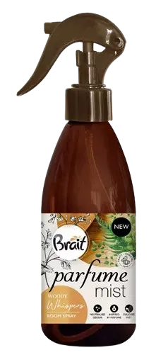 BRAIT PARFUME MIST - Vonná hmla (woody whispers, 325 ml)