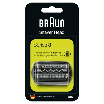 Braun Náhradná hlavica pre elektrický holiaci strojček Series 3 21B Black