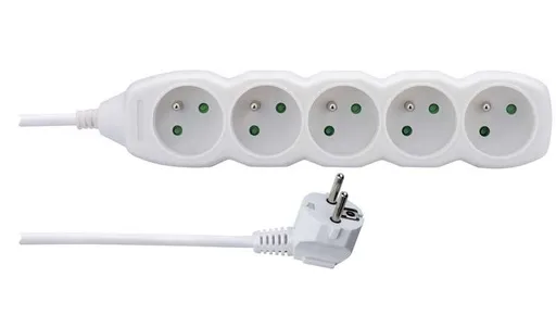 Emos predlžovacia šnúra P0511 - 5 zásuviek, 1.5m